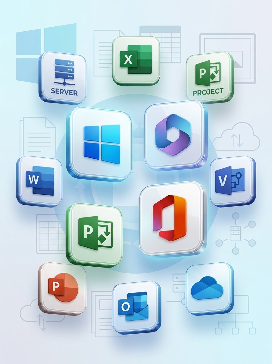 Windows وOffice وحلول Microsoft