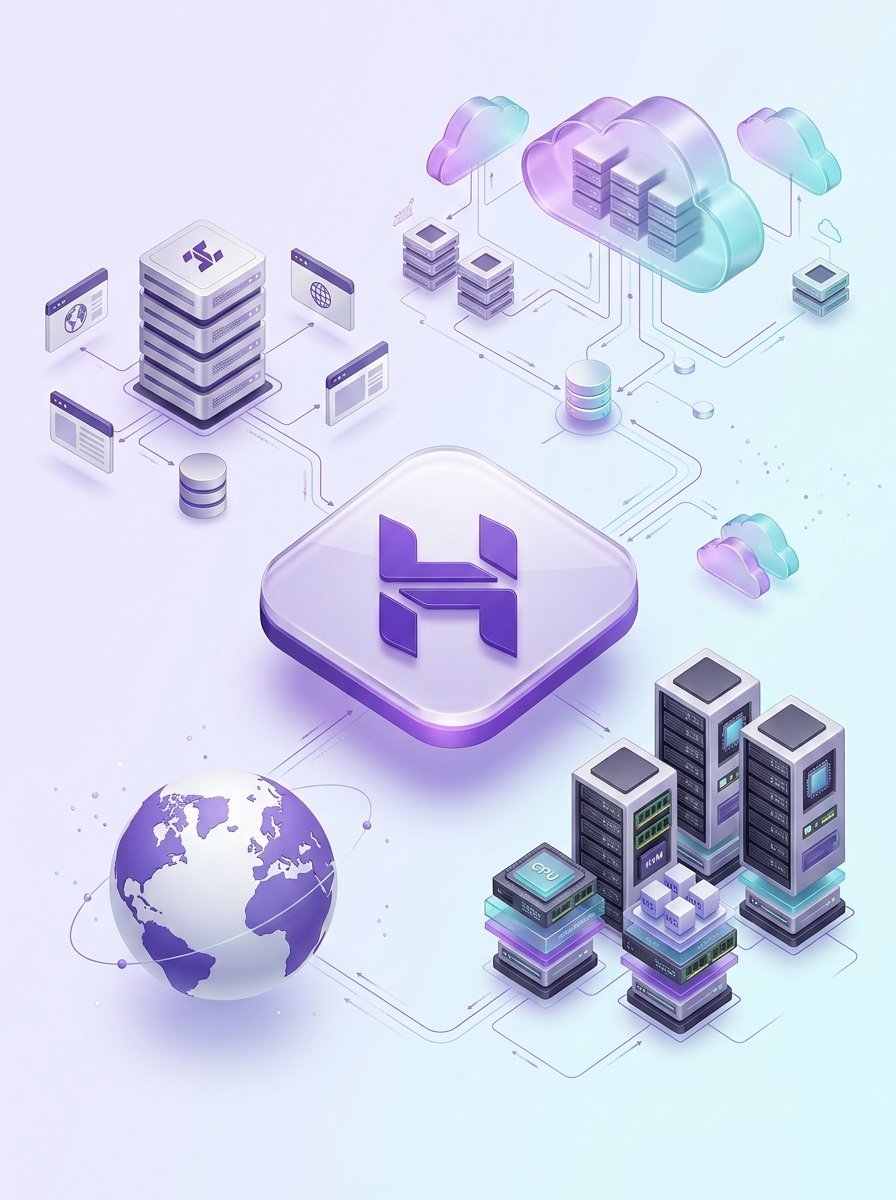 استضافة المواقع والخدمات السحابية
