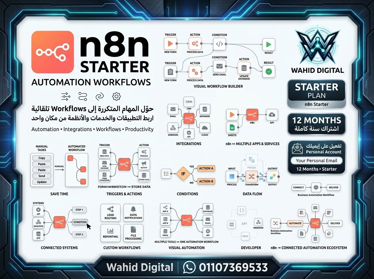اشتراك n8n