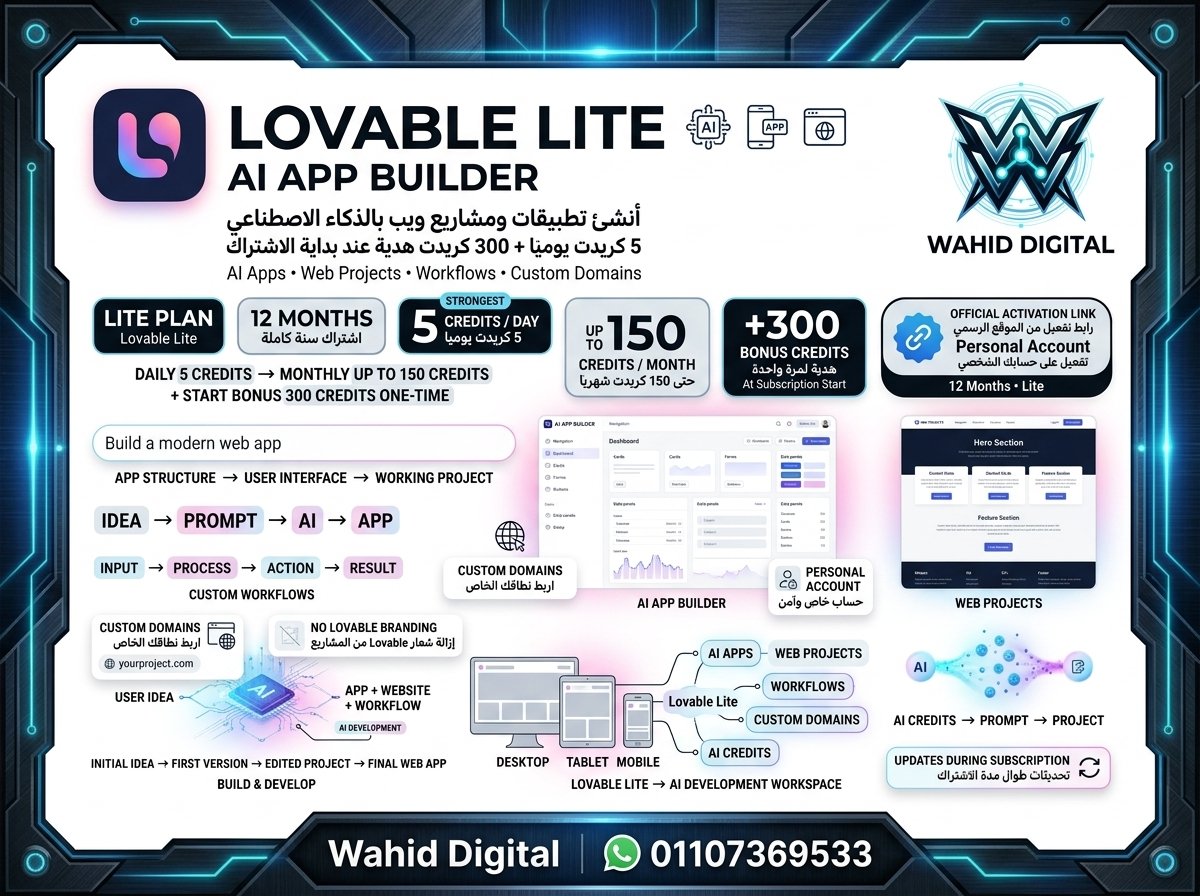اشتراك لوفابل AI